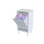 Çok Amaçlı Sepetli Dolap | Banyo, Mutfak, Ayakkabılık, Oyuncak Dolabı | 14 Ölçü Seçeneği (35–100 cm) | Modüler Tasarım | 75x32,5 cm (Beyaz, 40 cm)