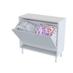 Çok Amaçlı Sepetli Dolap | Banyo, Mutfak, Ayakkabılık, Oyuncak Dolabı | 14 Ölçü Seçeneği (35–100 cm) | Modüler Tasarım | 75x32,5 cm (Beyaz, 85 cm)