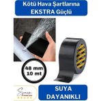 Çok Amaçlı Su Geçirmez Sızdırmaz Dayanıklı Izolasyon Kapı Pencere Tamir Bandı 48 mm 10 mt 1 Adet