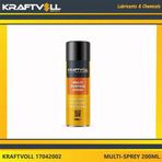 Cok Amaclı Yaglayıcı Koruyucu Sprey 200ml. Wd-40 Muadılı - Kraftvoll 17042002