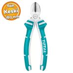 Cok Amacli Yan Keski Ergonomik Plastik Sapli 180 Mm Metal Insaat Teli Kesim Kablo Kesme Kerpeten