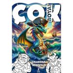 Çok Boya! Çıkartmalı Dev Boyama Kitabı Yaratıklar Doğan Çocuk Yayınları