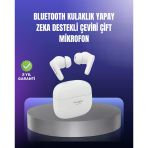 Çok Dilli Destekli Kablosuz Kulaklık Oyun Ve Müzik Modlu