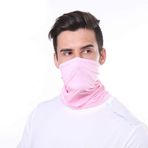 Çok Fonksiyonlu Başlık, Eşarp, Eşarp, Şapka - Güneş Koruyucu, Toz Geçirmez, Nefes Alabilir, Spor Açık Hava Yoga Bisikleti için Ter Emici (2 adet), pinguin gri, L