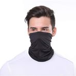 Çok Fonksiyonlu Başlık, Eşarp, Eşarp, Şapka - Güneş Koruyucu, Toz Geçirmez, Nefes Alabilir, Spor Açık Hava Yoga Bisikleti için Ter Emici (2 adet), siyah, L