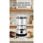 Çok Fonksiyonlu Kahve Ve Baharat Öğütücü Elektrikli Makine