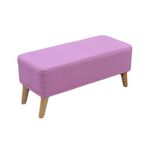 Çok Fonksiyonlu Pembe Ayakkabı Tezgahı ve Oturma Odası Taburesi 90x40x40CM Giriş Yolu Depolama Oturma Şık Yatak Odası Yatak Sonu Osmanlı Ev ve Giyim Mağazası Kullanımı için