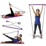 Çok Fonksiyonlu Siyah Spor Barı, Çok Amaçlı Fitness Bar, Dayanıklı ve Kullanışlı Spor Aleti - Seçenek 1 - Ahşap