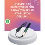 Çok Fonksiyonlu Termal Koruma Saç Şekillendirme Cihazı, Güçlü ve Güvenli Kullanım - Altın - Seçenek 1