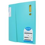 Çok katmanlı klasör, evrak çantası tasarımı, taşınabilir, elastik, öğrenciler için kalınlaştırılmış. W-C0011 yeşil
