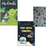 Çok Okunan Çocuk Öykü Kitapları - Melodi - Kitap Okuma Günlüğüm -Not Defteri Hediye