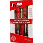 Çok Parçalı Lokma Tornavida Seti, 6-13 Mm, Çok Renkli, Dayanıklı ve Pratik - Antrasit