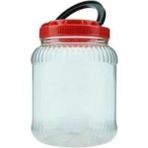 Çok Renkli 2l Mika Bal Kavanozu, Şık ve Işlevsel Saklama Kabı - Açık Bej - Seçenek 1