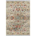 Çok Renkli Vintage Dokuma Pamuk Taban Kaymaz Kilim Klm113