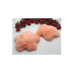 ÇOK ŞIK YAVRUAĞZI PELUŞ ÇITÇITLI SAÇ TOKASI 2'Lİ Pembe Tek Ebat