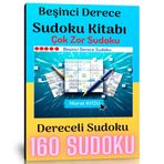 Çok Zor Sudoku Dereceli Bulmaca Kitabı (Beşinci Derece)