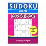 Çok Zor Sudoku Kitabı (1000 Sudoku Cevaplarıyla)