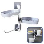 Çoklu Sabun Tutucu Fonksiyonel Banyo Sabunluk GO-53-vice 00692