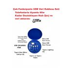 Çoklu Şarj Kablo ve Veri Aktarım Seti iPhone iPad Samsung Android PC Bilgisayar Tablet Bilgisayar
