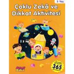 Çoklu Zeka ve Dikkat Aktivitesi 3 Yaş - Turuncu Kitap