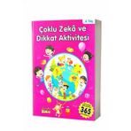Çoklu Zeka ve Dikkat Aktivitesi 4 Yaş - Pembe Kitap