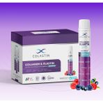 Colastin Multiplus 30 Shot · 5000 Mg Hidrolize Kolajen ve 200 Mg Elastin · Saç, Cilt, Tırnak ve Vücut · Orman Meyveleri