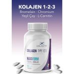 Colastine Colastin Hidrolize Kolajen 1-2-3 Bromelain ,Green Tea , L_Carnıtıne, Chromıum , Çinko, Biotin İçeren Maxiform 60 Tablet