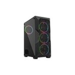 Cold (700W 80 Psu) 4X120MM Rainbow Fanlı Oyuncu Bilgisayar Kasası