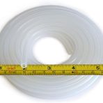 Cold & Colder Saf Silikon Boru - 1/8 "ID x 1/4" OD - Yüksek Sıcaklık Bükülmez Hortum Tüpü 500F (10 Feet)