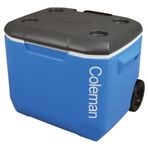 Coleman 56-QT 60 lt Yalıtımlı Tekerlekli Cooler Taşınabilir Soğutucu Kamp Buzluğu