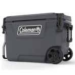 Coleman Convoy Wheeled 65 QT 61.5 lt Dark Storm Tekerlekli Soğutucu Buzluk