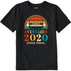 Colermi Vintage Tişört - 2020 Mixtape Tasarım - Siyah - 2XL