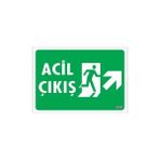 Colezium Acil Çıkış Uyarı Levhası 17,5X25 Kod: 946