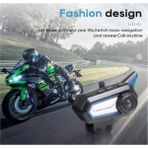 Colezium BT31 Kask Kulaklık Bluetooth 5.0 Motosiklet Interkom Su Geçirmez Kablosuz Kulaklık