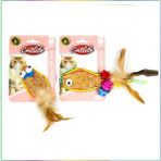 Colezium Catlife Meşe Mantarı Kedi Oyuncağı Renkli Püsküllü