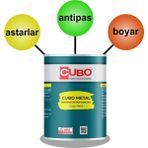 Colezium Cubo Metal Pas Boyası Nefti Yeşil 2,5 Litre