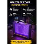 Colezium Elektrikli Sinek Öldürücü Lamba | Şarjlı, Sessiz, LED Işıklı Etkili Koruma