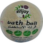 Colezium Lantalı El Yapımı Banyo Küvet Topu Sabunu Mor 90-120 gr