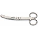Colezium Rıza M-159 Eğri Manifatura Makası No: 5 Inç / 12,70 cm - Nikel Kaplama - Çok Renkli