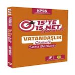 Colezium Tasarı Yayınları Kpss Vatandaşlık 15 Te 15 Net Garanti Soru Bankası - 1 Adet