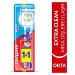 Colgate 1+1 Extra Clean Diş Fırçası - (3 Adet)