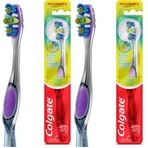 COLGATE 360 Gelişmiş 4 Yönlü Koruma Orta Diş Fırçası (2 paketi)