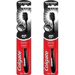 Colgate 360 Siyah Charcoal Orta 2 Adet Diş Fırçası