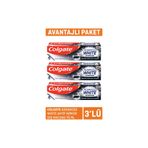 Colgate Advanced White Aktif Kömür Diş Macunu 75 ml * 3