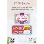 Colgate Extra White Diş Macunu 2 X 75 Ml, H. Şakir Lavanta Kokulu Banyo Sabunu 4 X 150 Gr Ve Rosıe
