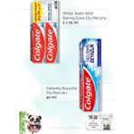 Colgate Gelişmiş Beyazlık 50 ml Diş Macunu + 2x75 ml White Teeth With Bakıng Soda Diş Macunu
