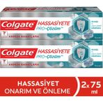 Colgate Hassasiyete Pro Çözüm Anında Rahatlama 75 ml x 2 Adet Diş Macunu + Fırça Kabı Hediye
