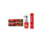 Colgate Mikro Charcoal Hassas Yumuşak Fırça 2 + 2 Optic White 125 ml Aktif Kömür Beyazlatıcı Diş Macunu