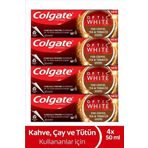 Colgate Optic White Aktif Kömür Beyazlatıcı 4x50 ml Diş Macunu