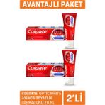 Colgate Optic White Anında Beyazlık Diş Macunu 20 ml * 2 5 Adet